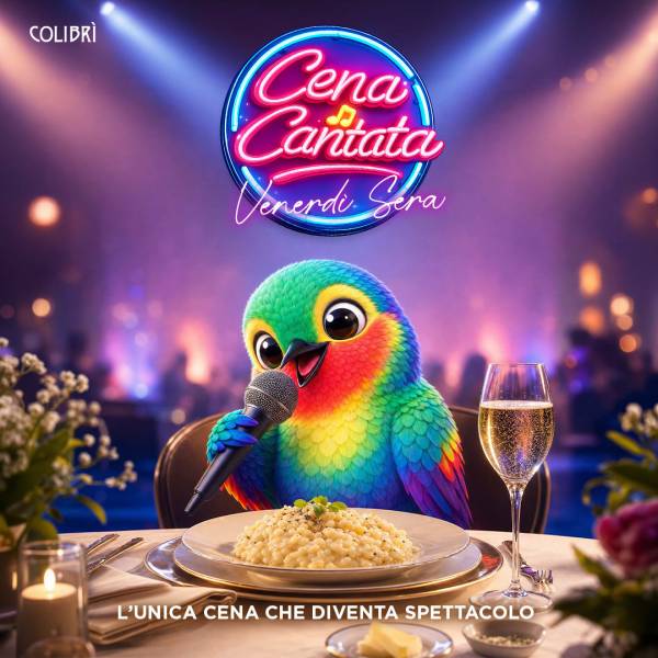La nuova cena cantata al Colibrì!